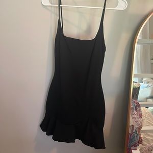 Princess Polly black mini dress